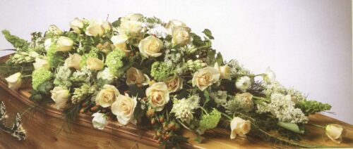 English Garden Spray - Brunels Funeral Directors