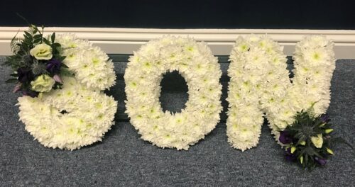 Son Flower Arrangement - Brunels Funeral Directors