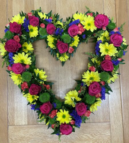 Spring Heart - Brunels Funeral Directors