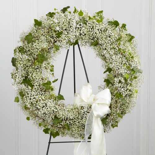 Baby's Wreath - Brunels Funeral Directors
