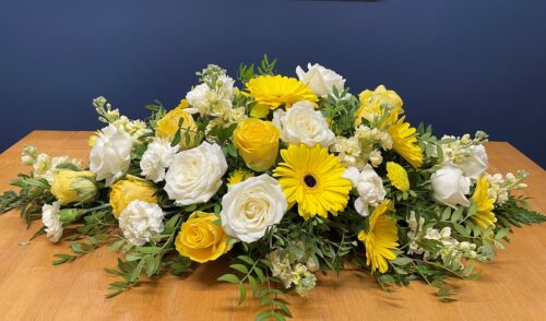 Small Yellow & White Flowers - Brunel Funeral Directors