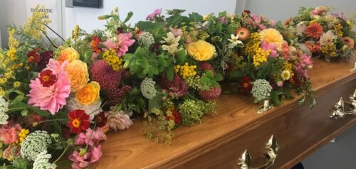 Country garden flowers